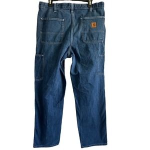 Carhartt Dungaree Fit Straight Leg Utility Jeans Size 34 / 32